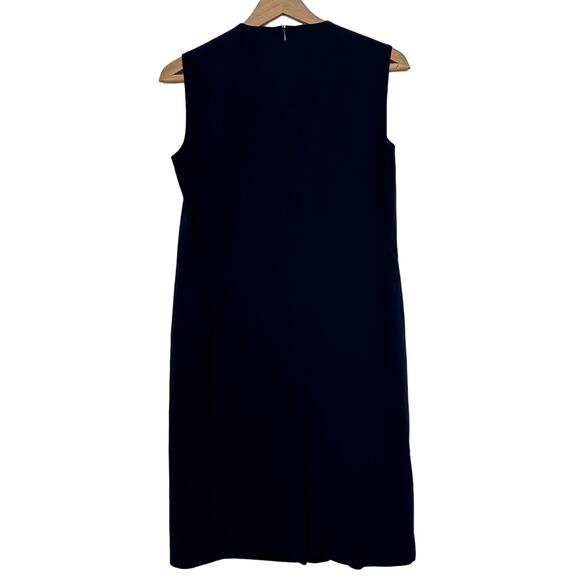 Max Mara Classic Black Sleeveless Dress - Size 10 - Made in Italy - Picture 3 of 6